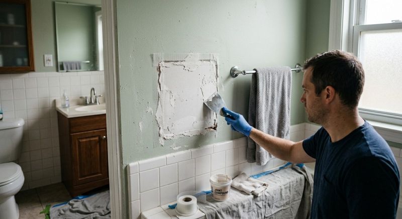 Bathroom Drywall Replacement in Alpharetta, GA