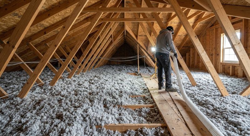 Blown Insulation Installation in Arvada, CO