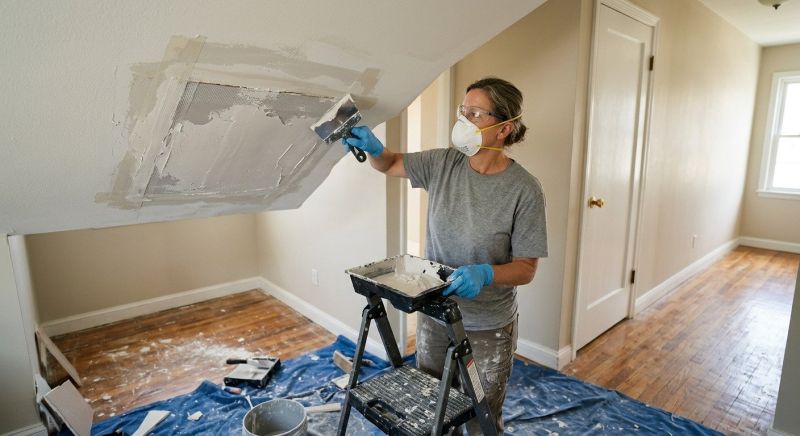 Ceiling Drywall Repair in Conroe, TX