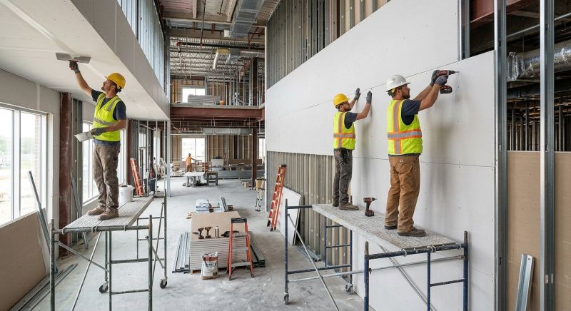 Commercial Drywall Installation in Arvada, CO