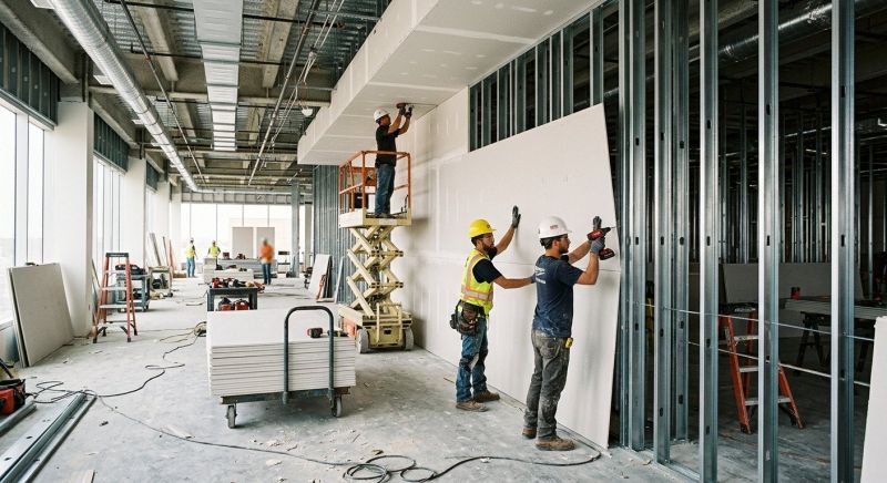 Commercial Drywall Renovation in Denver County, CO