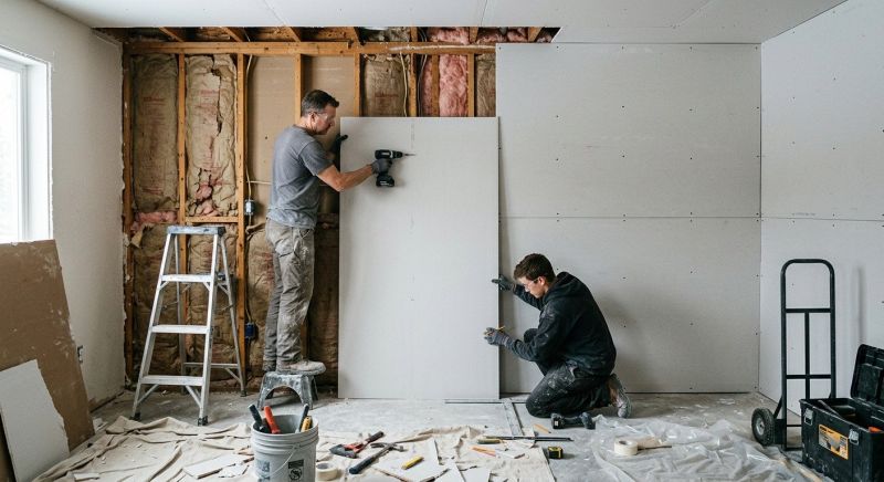 Drywall Replacement in Olathe, KS