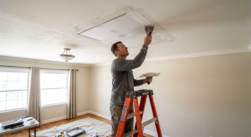 Garage Drywall Repair in Alpharetta, GA