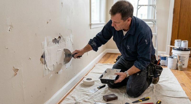Plasterboard Repair in Wilmington, NC
