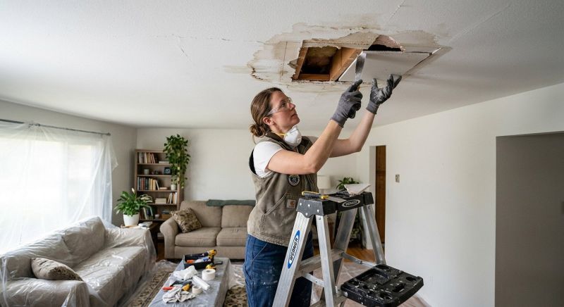 Wall Damage Repair in Wilmington, NC