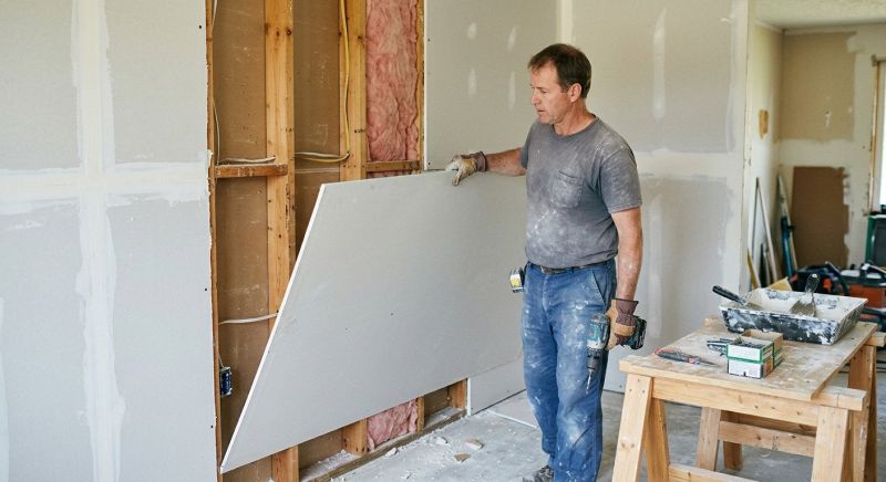 Wallboard Repair in Conroe, TX