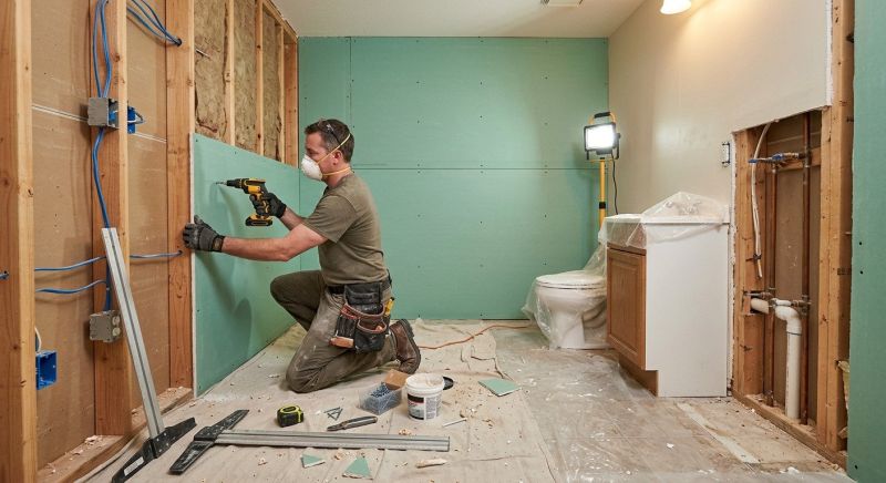 Bathroom Drywall Replacement in Alpharetta, GA