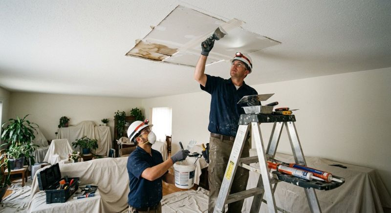 Ceiling Crack Repair in Conroe, TX