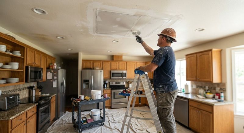 Ceiling Crack Repair in Conroe, TX