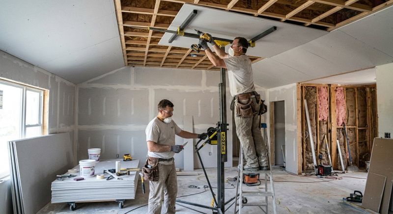 Ceiling Drywall Installation in Denver County, CO