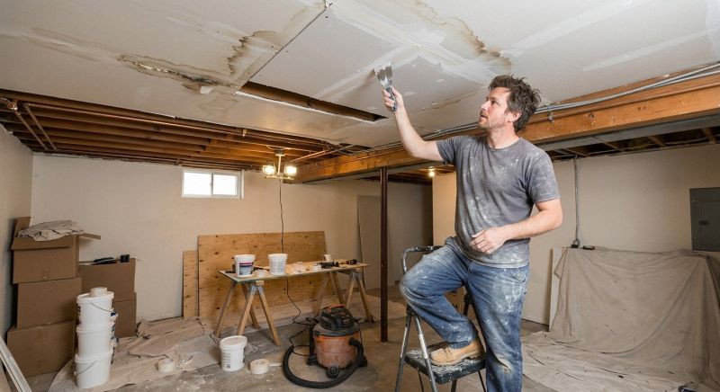 Ceiling Drywall Repair in Conroe, TX