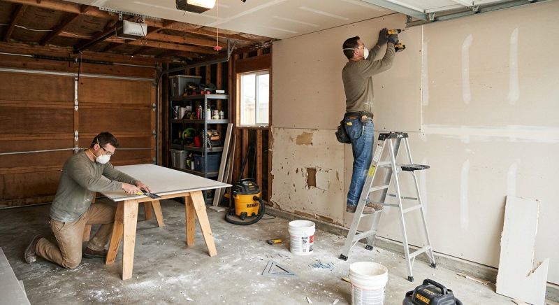 Ceiling Drywall Replacement in Kansas City, KS