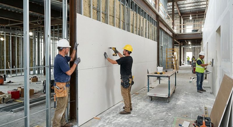 Commercial Drywall Installation in Denver, CO