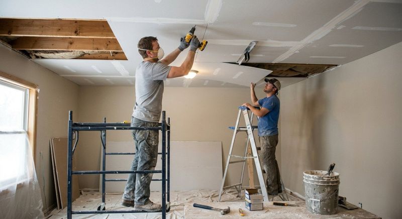 Drywall Replacement in Conroe, TX