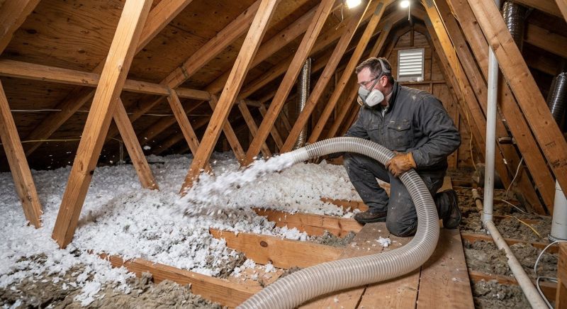 Fiberglass Insulation Blowing in Longmont, CO