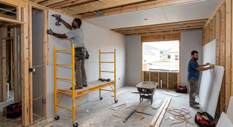 Garage Wallboard Installation in Alpharetta, GA