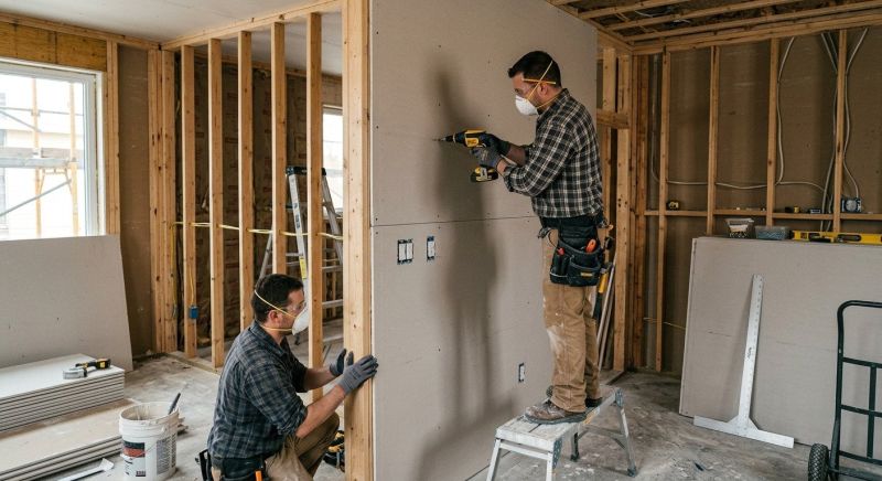 Wallboard Installation Service in Conroe, TX
