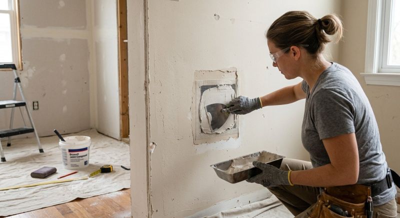Wallboard Repair in Wilmington, NC